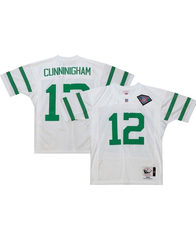 Men's Randall Cunningham White Philadelphia Eagles 1994 Authentic Retired Player Jersey