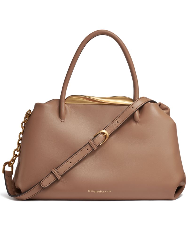 Poplin Medium Satchel Handbag