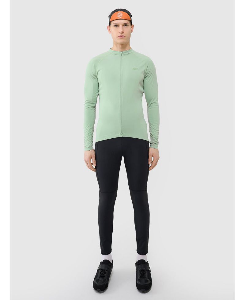 Men's Quick-Drying Slim Fit Cycling Longsleeve T-Shirt