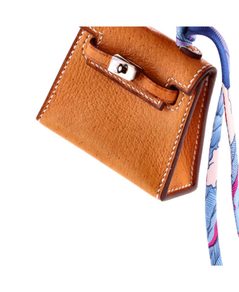 Kelly Twilly Bag Charm Peau Porc