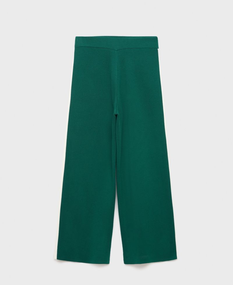 Women's Fine-Knit Straight-Fit Pants