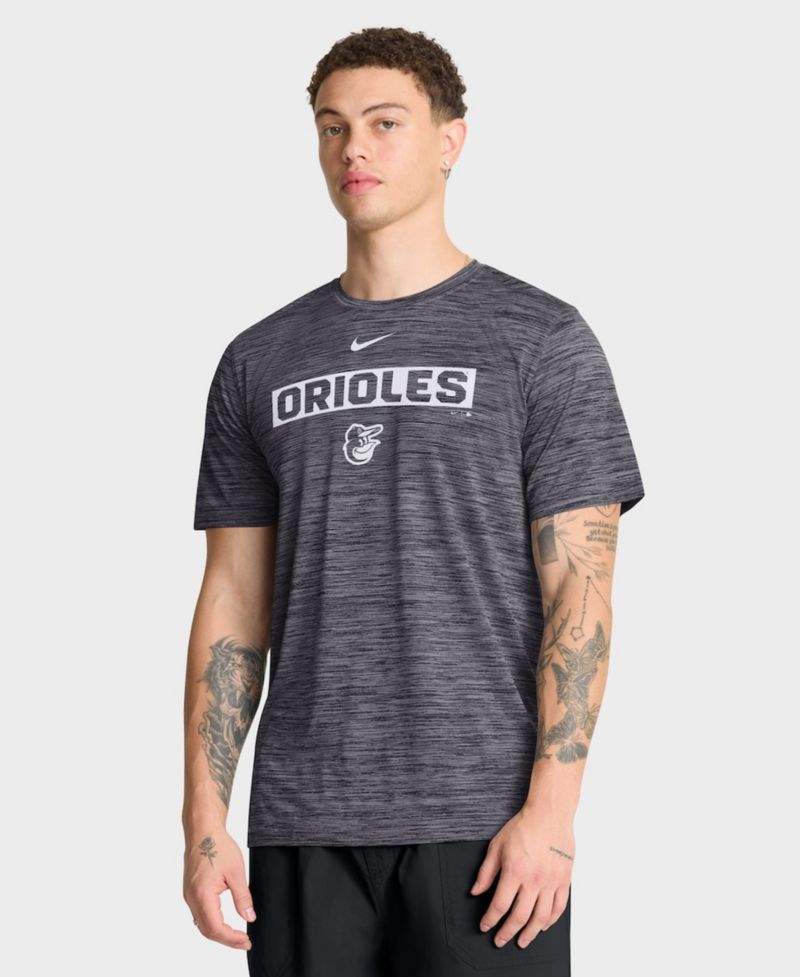 Men's Black Baltimore Orioles Velocity Dri-FIT T-Shirt