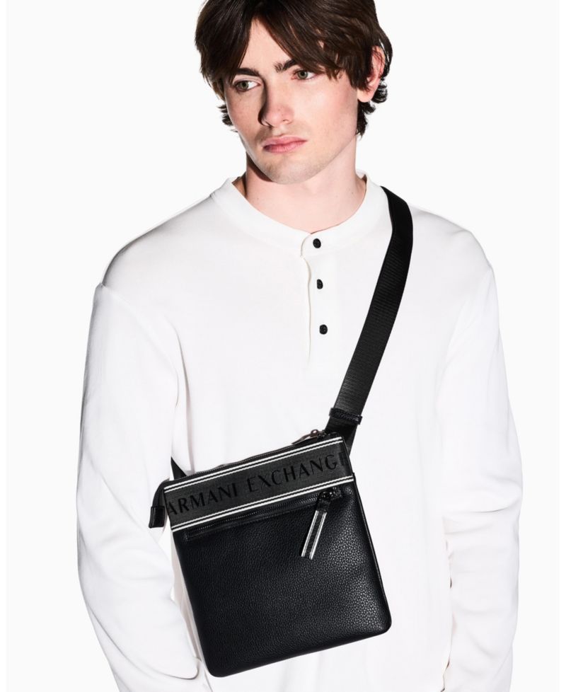 Men's Flat Crossbody Bag