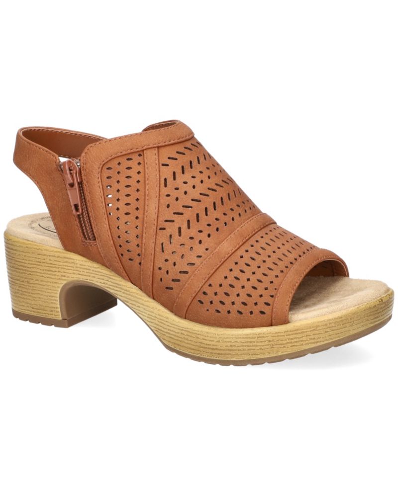 Easy Street Women's Evan Open Toe Platform Sandals