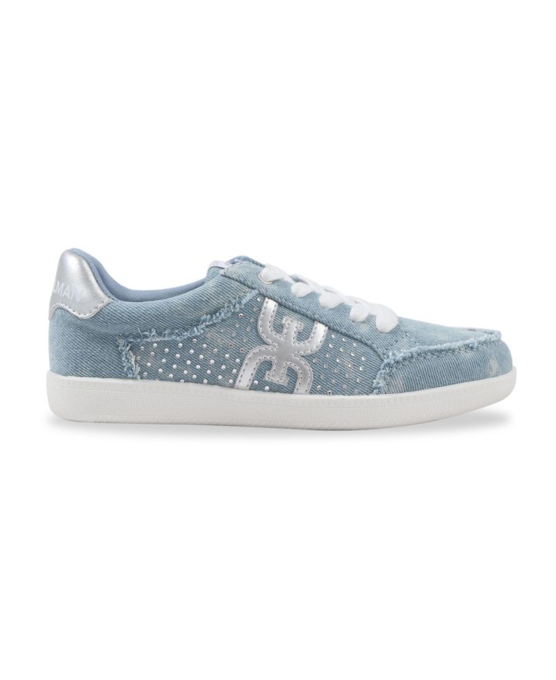 Little and Big Girls Tenny Josi Denim Sneakers