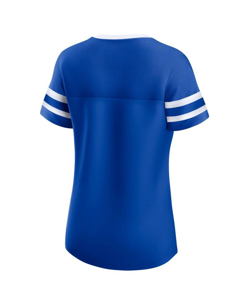 Women's Royal Kentucky Wildcats Iconic Athena Lace-Up T-Shirt