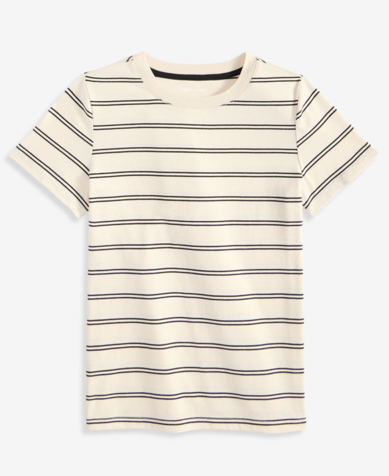 Boys' XS-XL Double Stripe T-Shirt