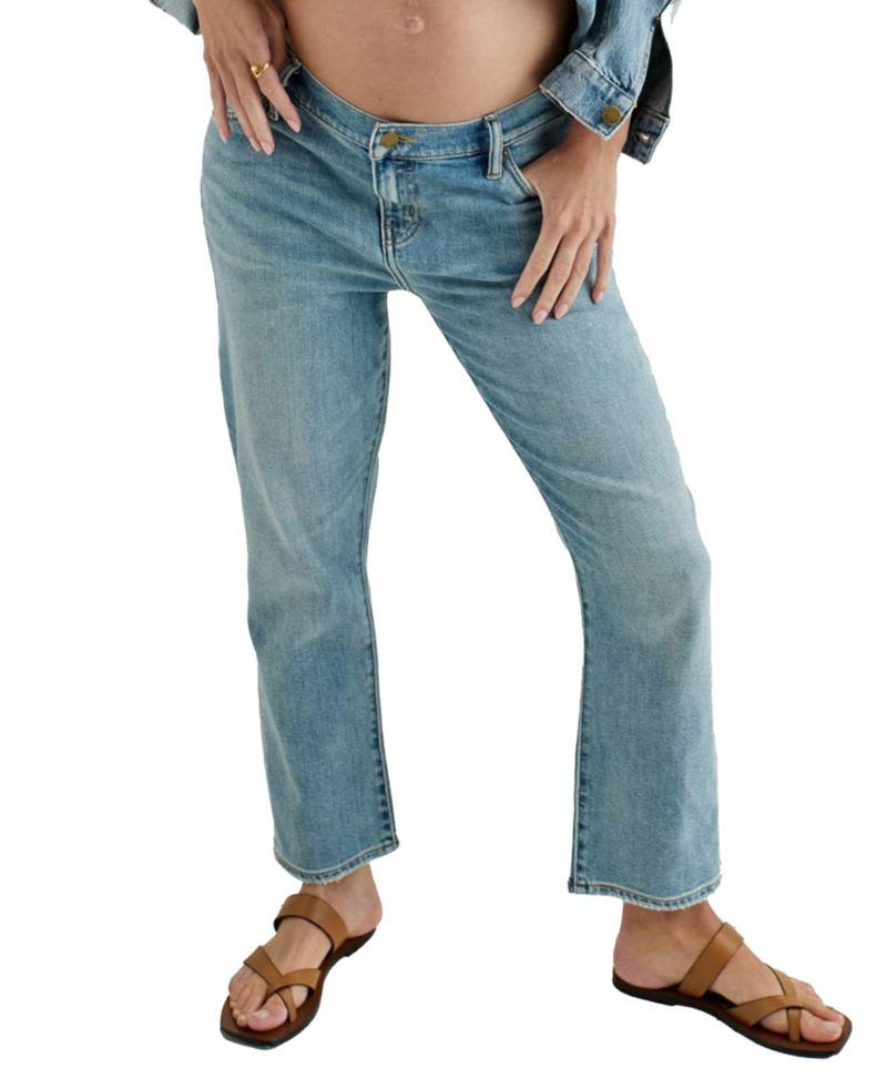 The Under the Bump Crop Maternity Jean