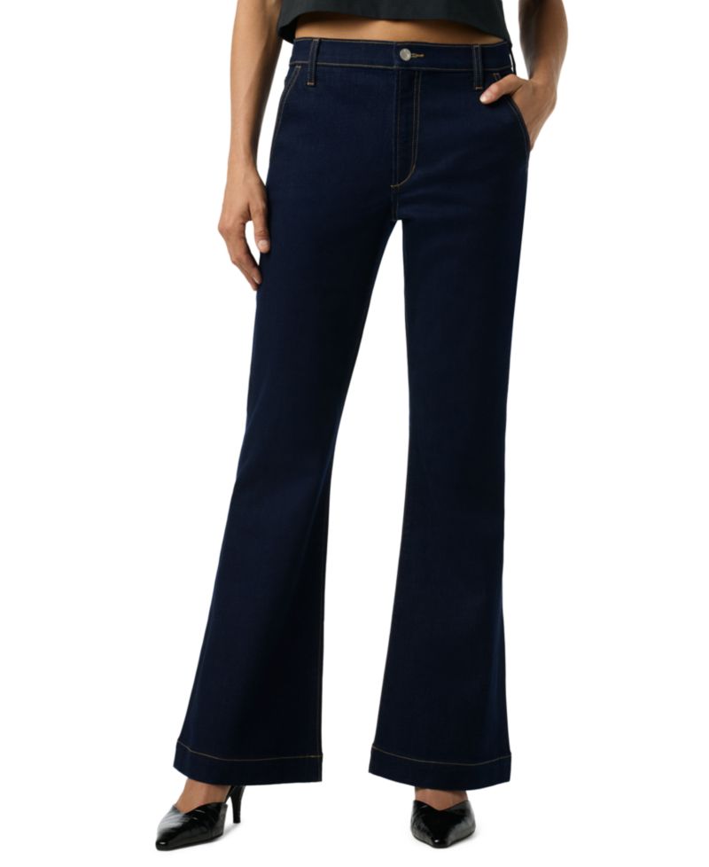 Women's High-Rise Flare Trouser Jeans