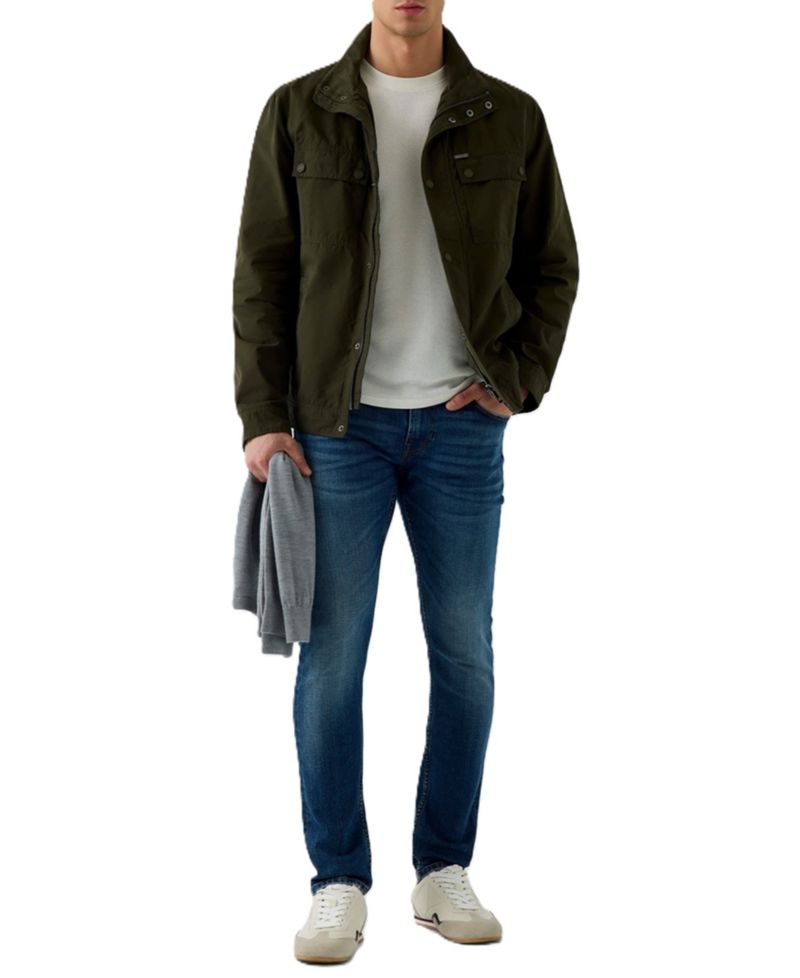 Men's Miami Slim-Fit Dark-Wash Jeans