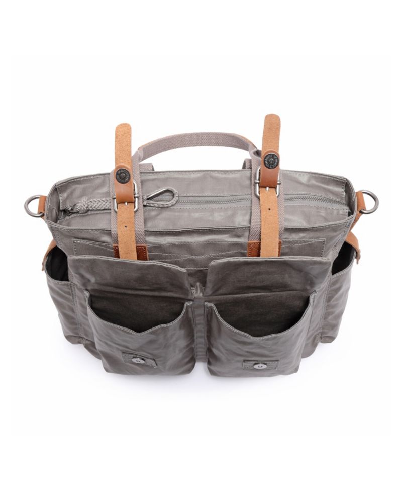 Urban Light Coated Canvas Tote Bag