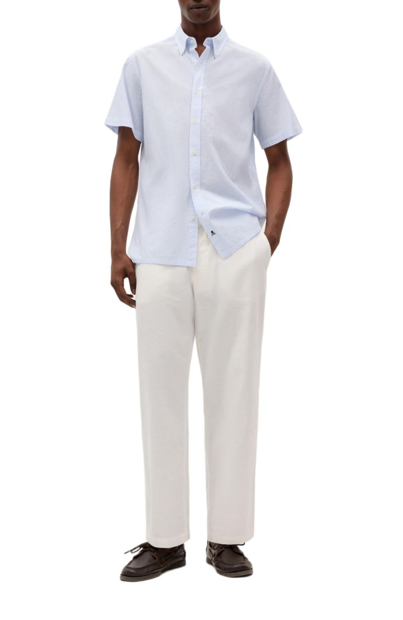 Men's Seersucker Resort Bd Shirt