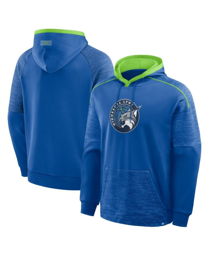 Men's Blue Minnesota Lynx Pick Roll Defender Pullover Hoodie