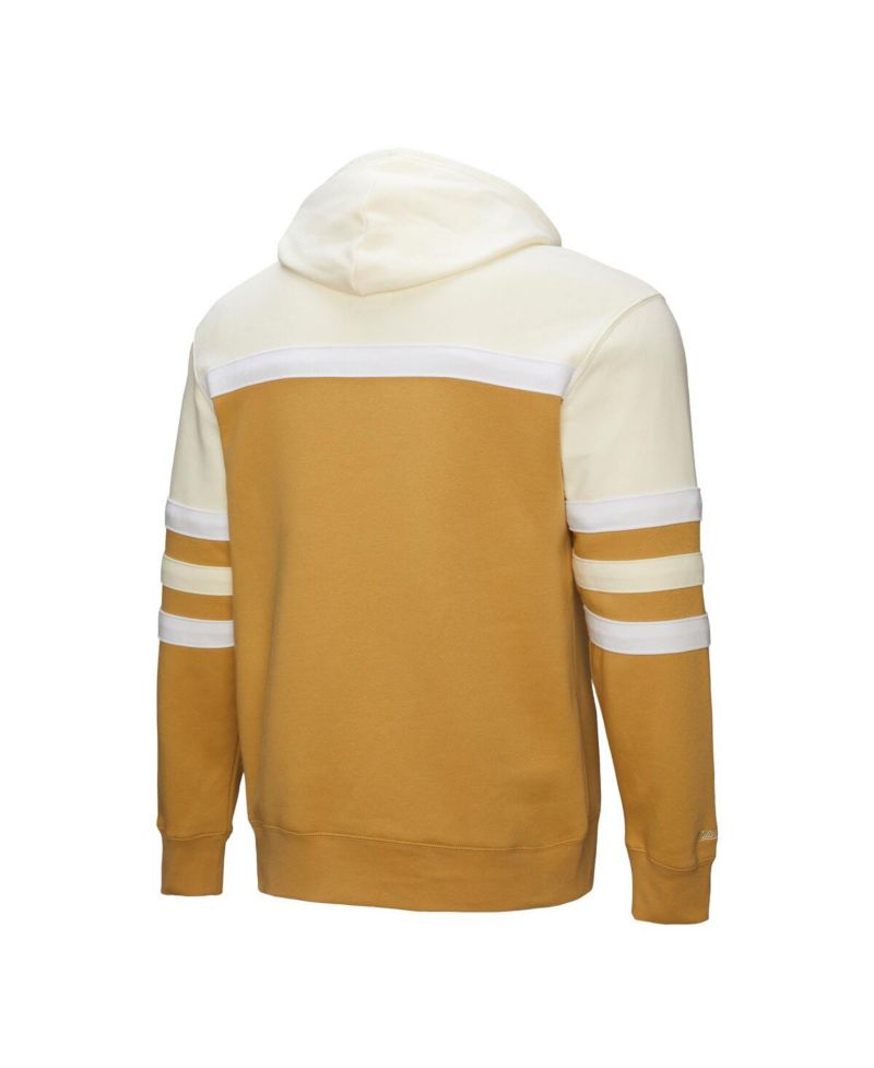 Men's Tan/Cream Baltimore Orioles Head Coach Pullover Hoodie