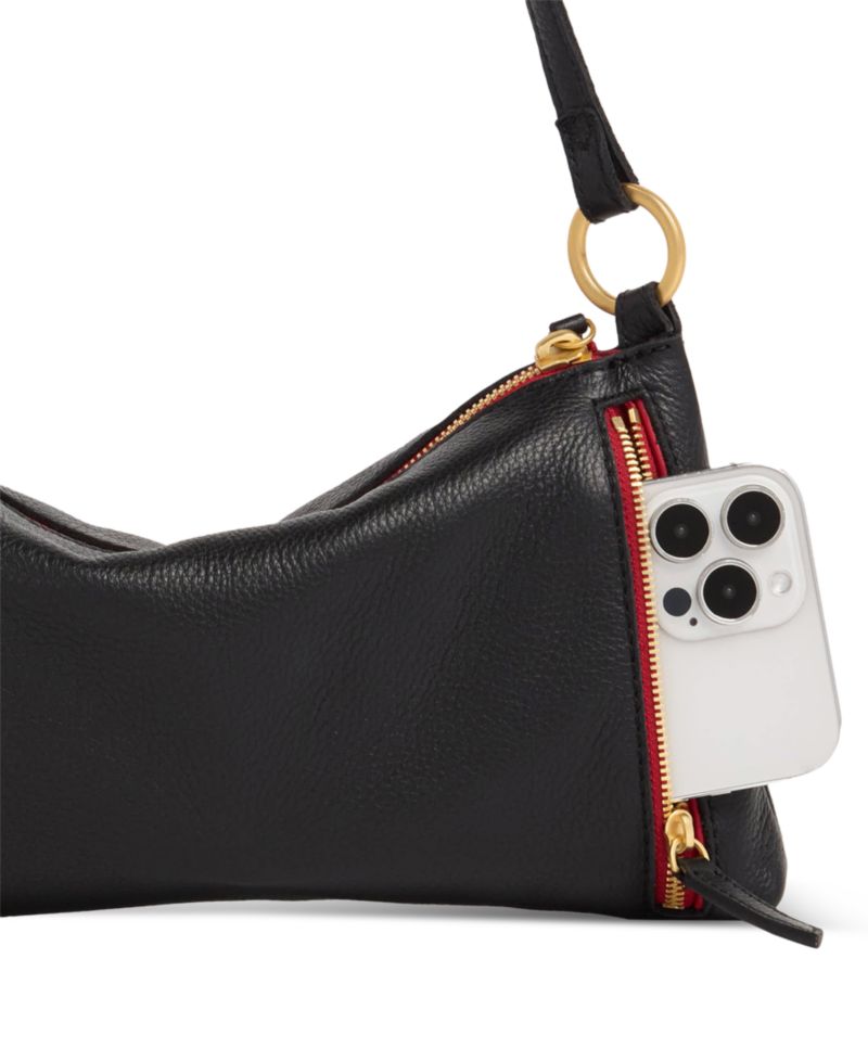 Kyle Pebbled Leather Small Crossbody Handbag