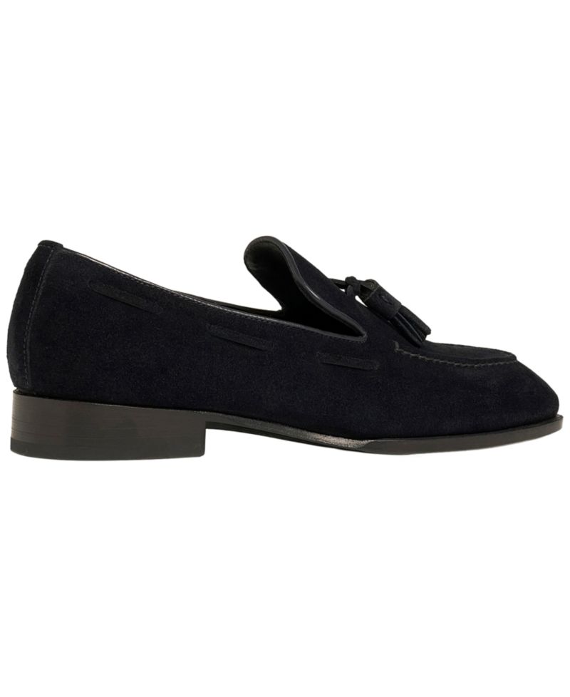 Men's Napoli Suede Penny Tassel Loafers