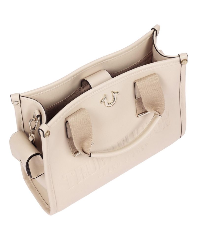 Multi-Strap Denim Shoulder Bag