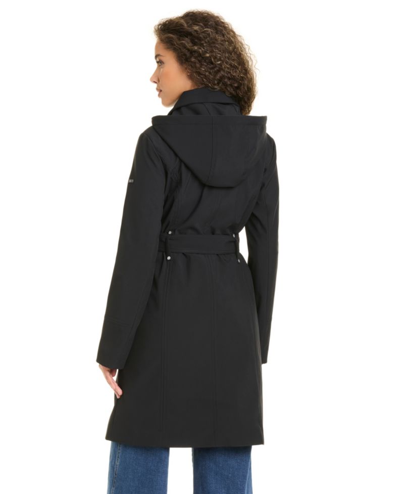 Women's Belted Softshell Coat