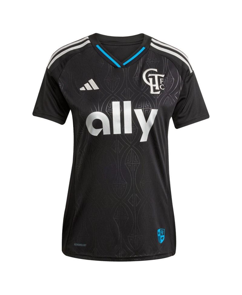 Women's Ashley Westwood Black Charlotte FC 2025 Fortress Kit Replica Player Jersey