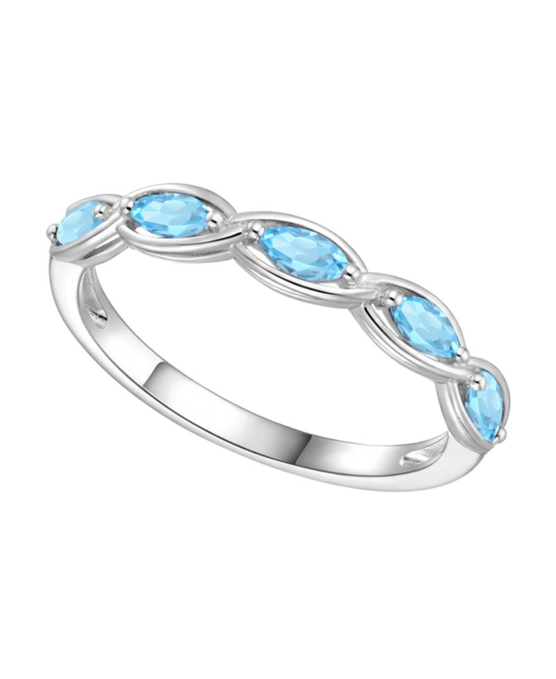 Amethyst (1/3 ct. t.w.) Ring in Sterling Silver (Also Available in Multi-Stones)