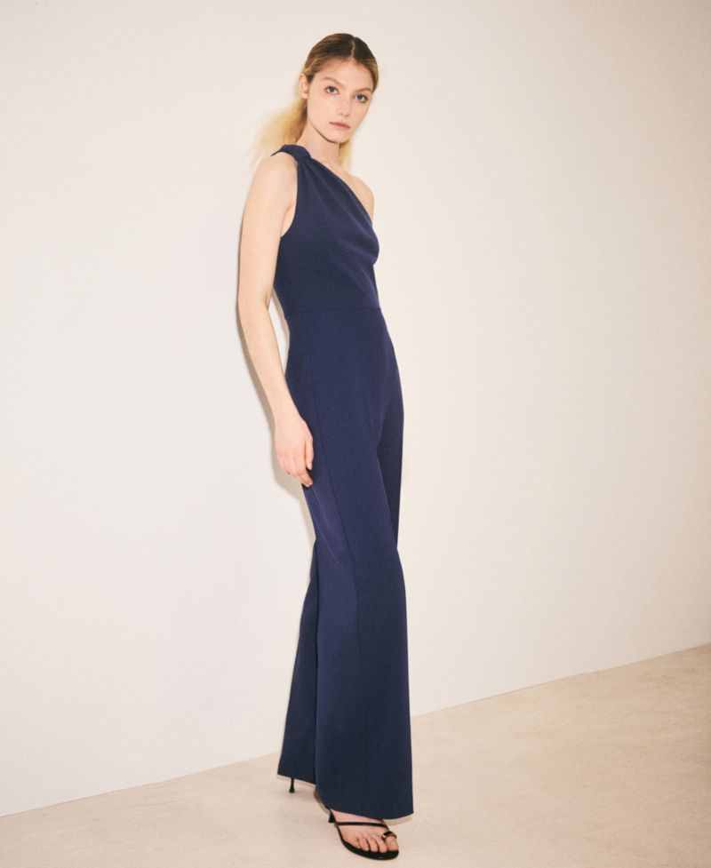 Women's Knot Long Jumpsuit