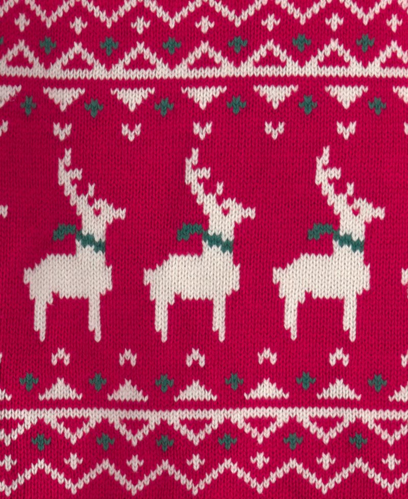 Baby Boys' Reindeer Fair Isle Sweater and Pants, 2-Piece Set