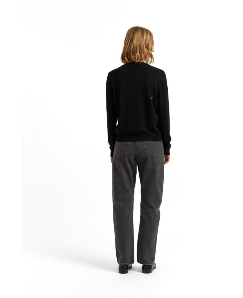 Women's Wool-Cashmere Snoopy Mummy Sweater