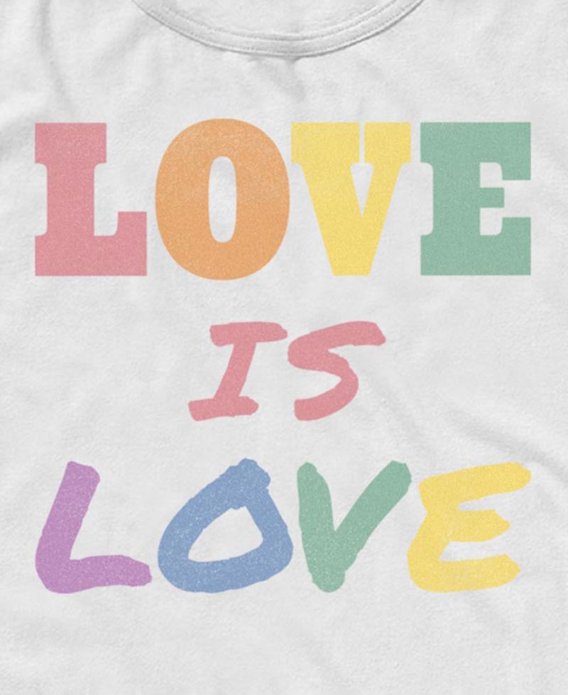 Men's Love Is Love Sleeveless Tank Top