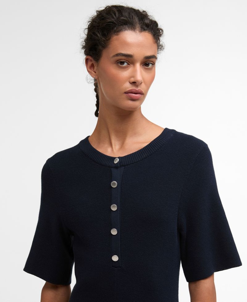 Women's Camille Knitted Short-Sleeve Dress