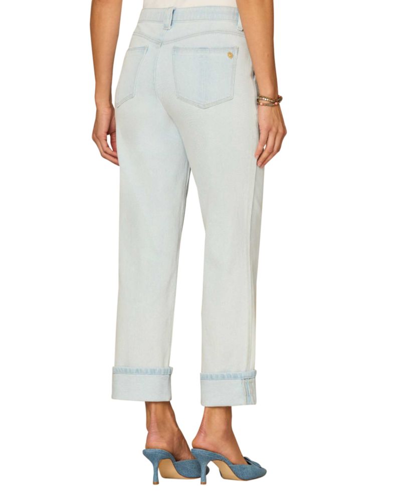 Petite "Ab"Solution High-Rise Boyfriend Jeans