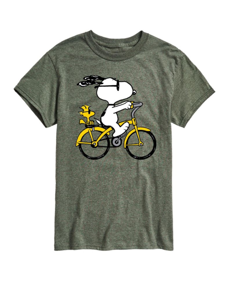 Hybrid Apparel Snoopy Bike Men's Short Sleeve Tee