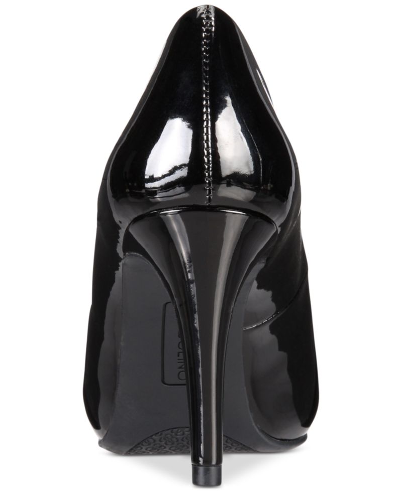 Women's Rainaa Peep Toe Platform Stiletto Pumps