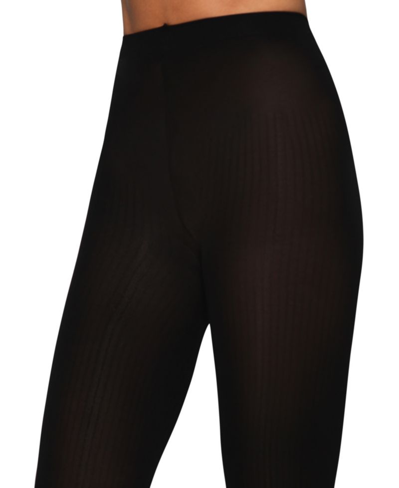 Women's Ribbed Control Top Tights