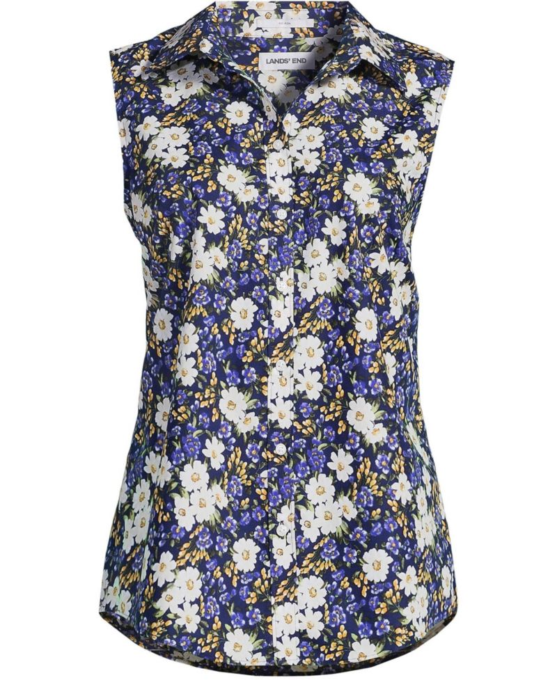 Women's No Iron Sleeveless Shirt