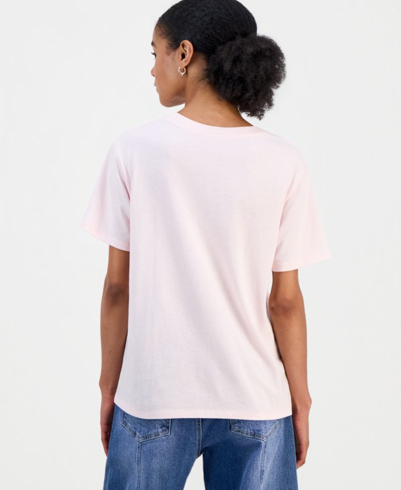 Juniors' Kuromi Graphic T-Shirt