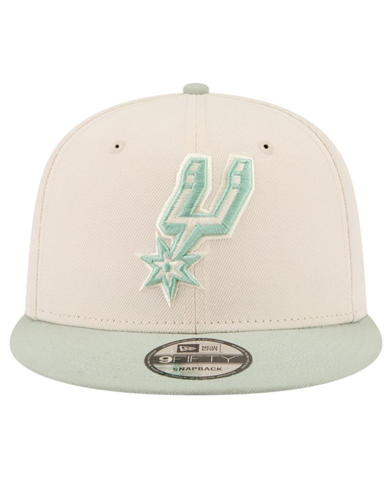 Men's Cream/Light Green San Antonio Spurs Color Pack 9FIFTY Snapback Hat