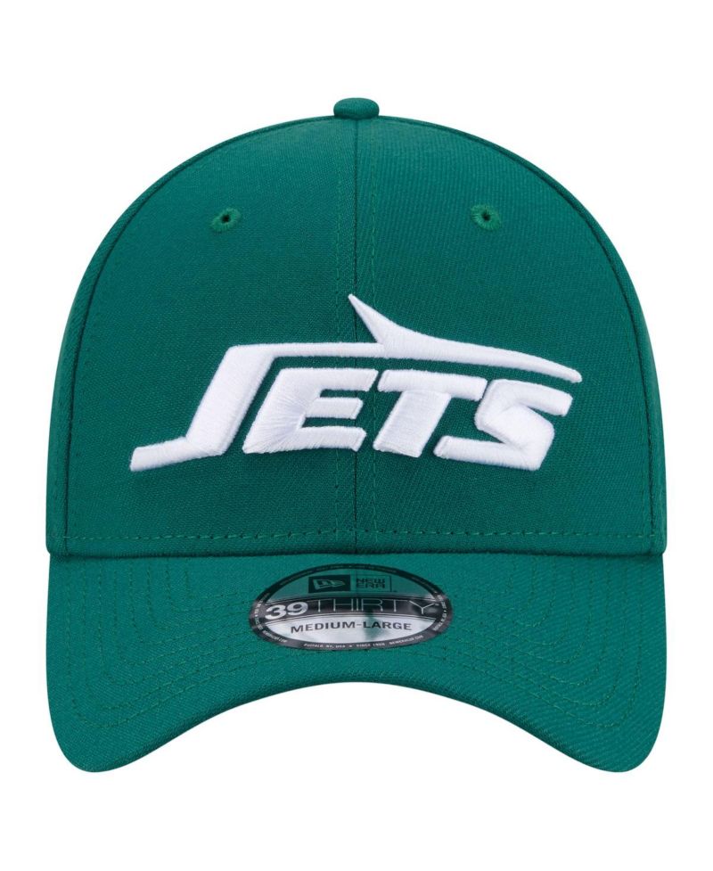 Men's Green New York Jets Core Team 39THIRTY Flex Hat