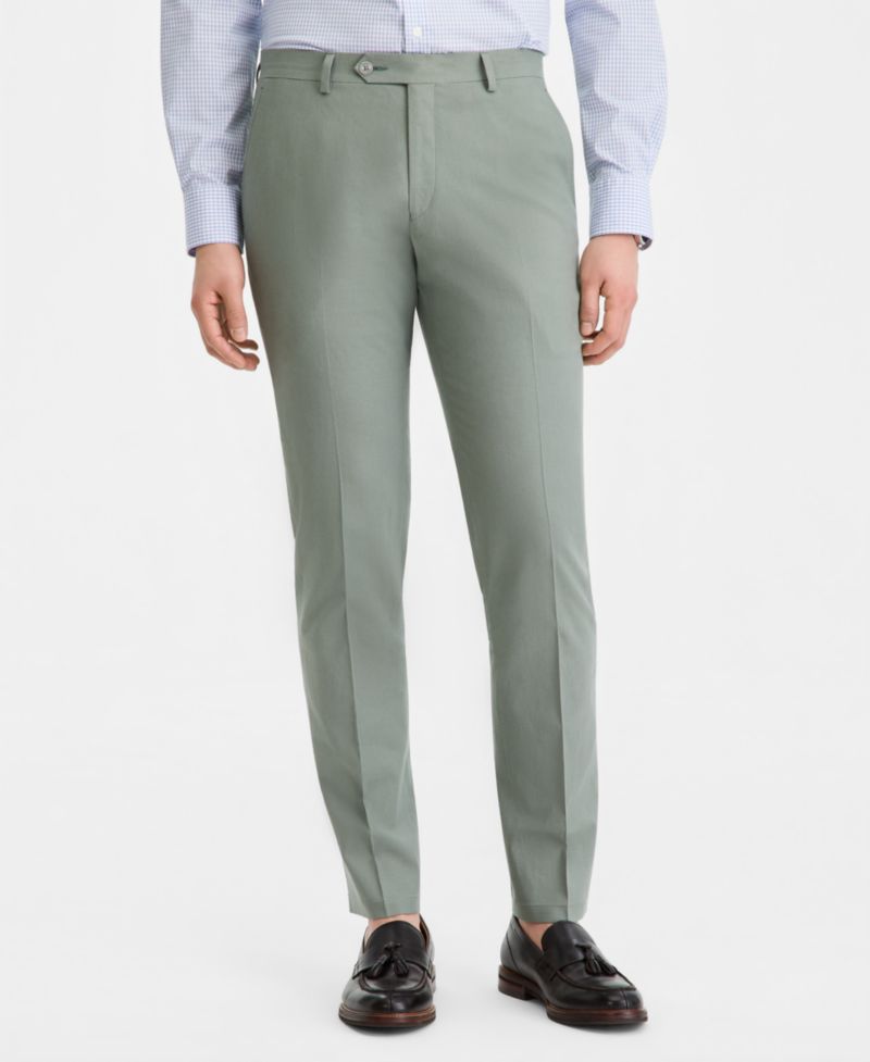 Men's Modern-Fit Linen Pants