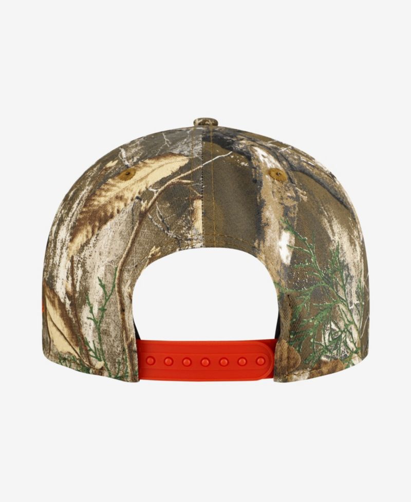 Men's Camo Pittsburgh Pirates Realtree Orange Pop 9FIFTY Snapback Hat