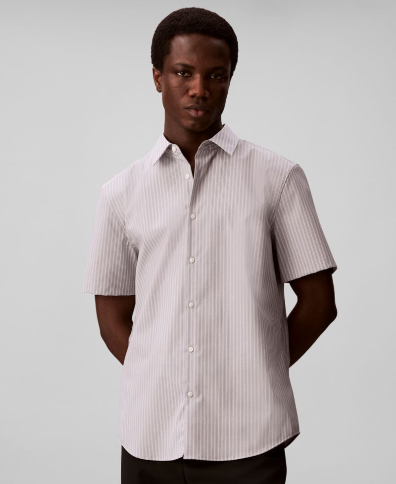 Men's Multi-Stripe Slim-Fit Shirt