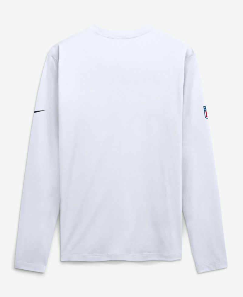 Men's White Cincinnati Bengals Legend Small Logo Dri-FIT Long Sleeve T-Shirt