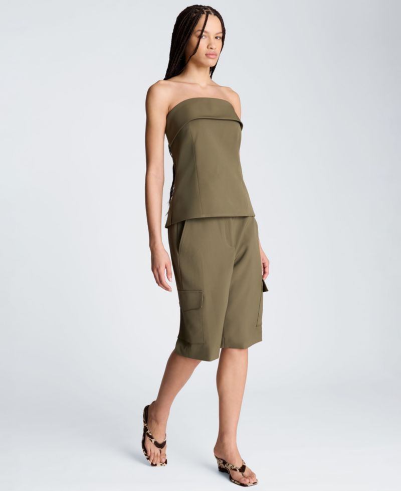 Women's Strapless Bustier Top