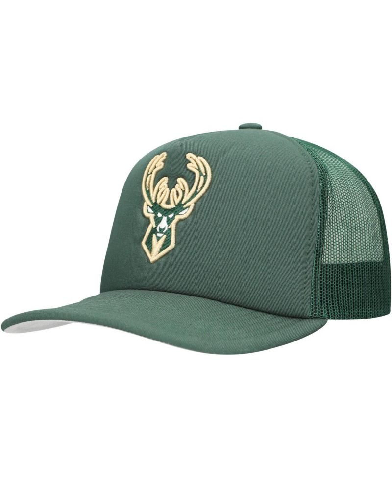 Men's Hunter Green Milwaukee Bucks Core Evergreen OTC Trucker Adjustable Hat