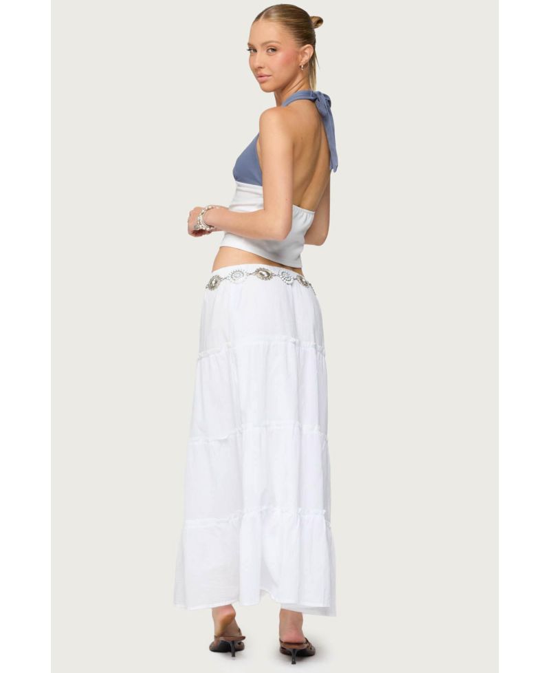 Women's Charlotte Tiered Maxi Skirt