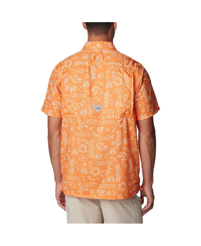 Men's Tennessee Orange Tennessee Volunteers Super Slack Tide Omni-Wick Button-Up Shirt