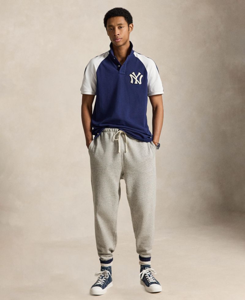 Men's Raglan Short-Sleeve Polo Shirt