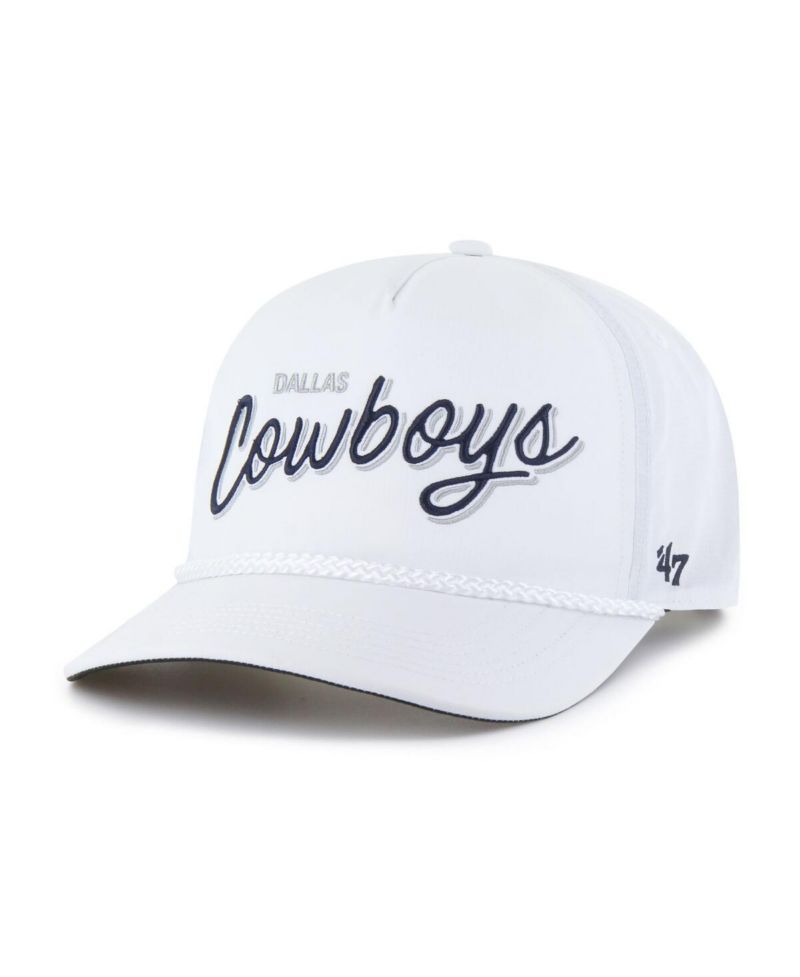 Men's White Dallas Cowboys Brrr Fairway Hitch Adjustable Hat