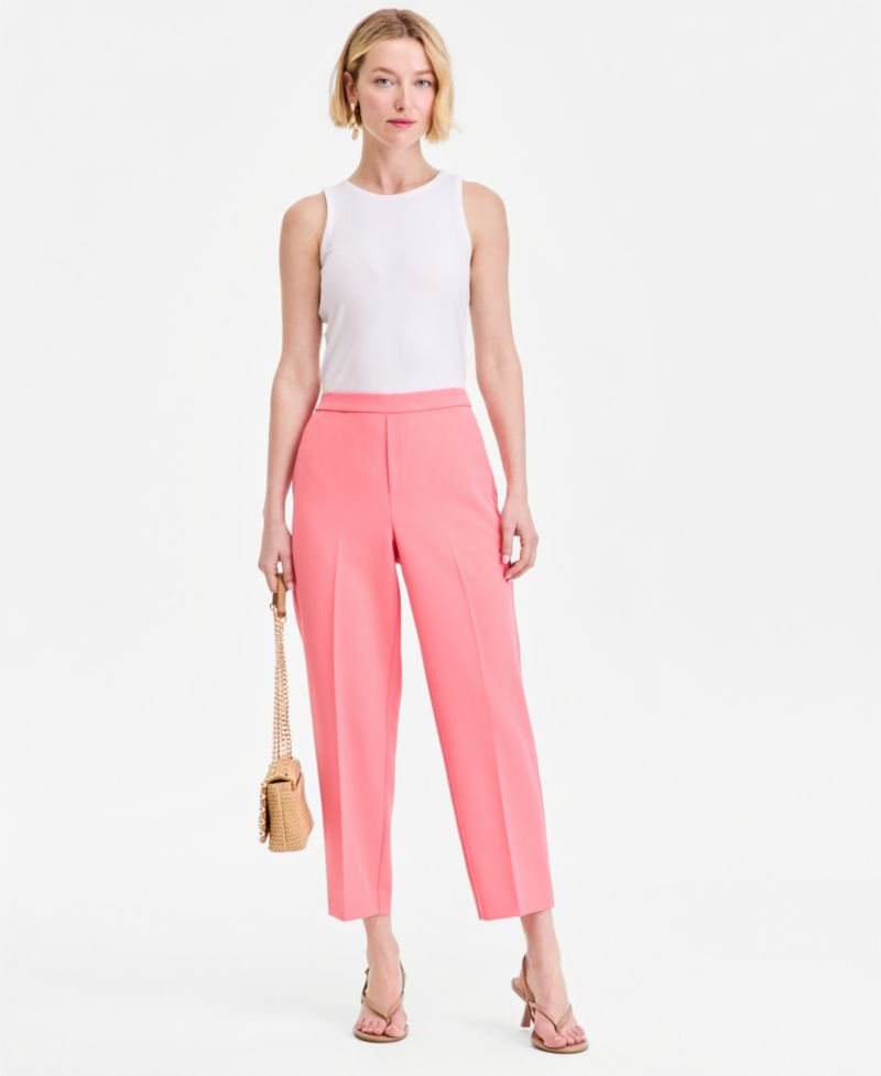 Women's Cropped Pull-On Pants