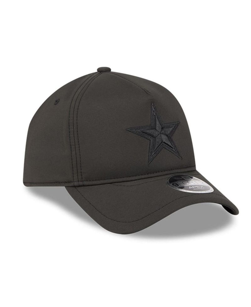 Men's Black Dallas Cowboys Apex 9FORTY Adjustable Hat