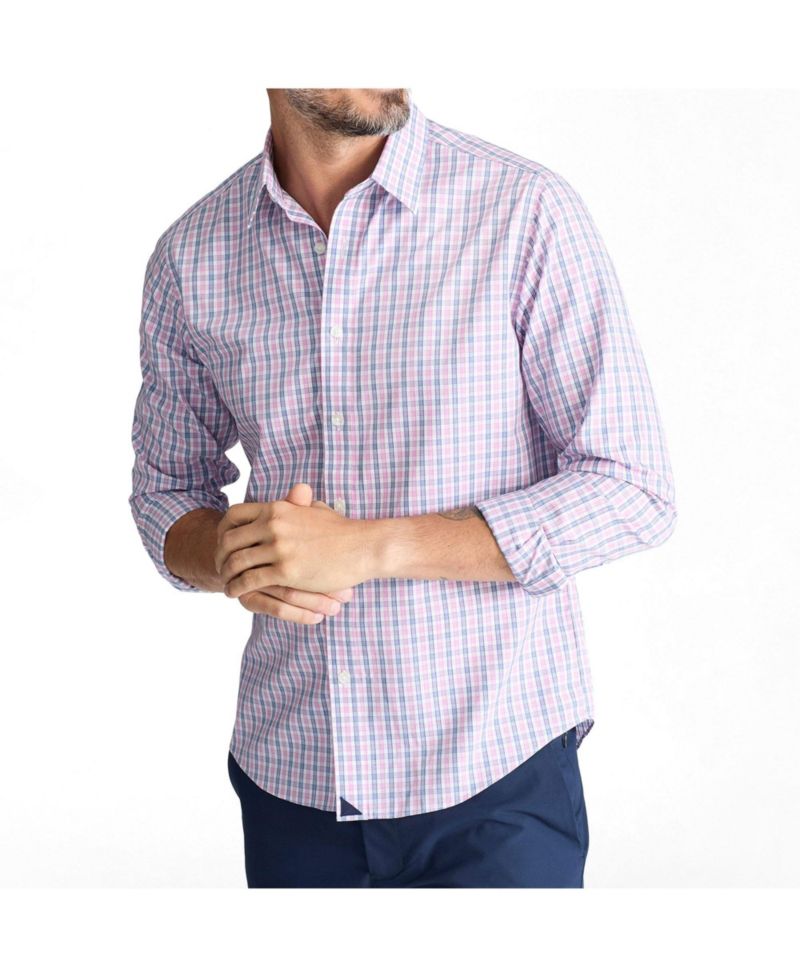 Men's Regular Fit Long Sleeve Wrinkle Free Dolcetto Shirt